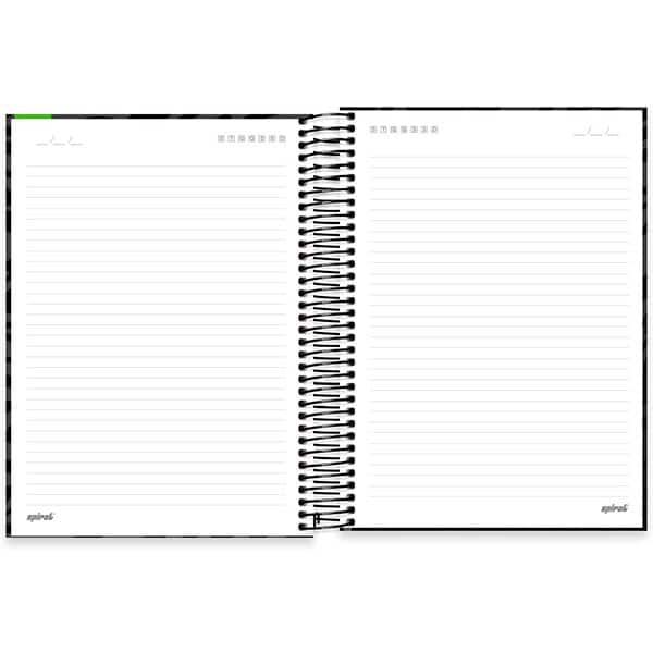 Caderno Universitário Capa Dura, 20 x 1, 320 Folhas, Xbox, 2526455, Spiral Xbox - PT 1 UN