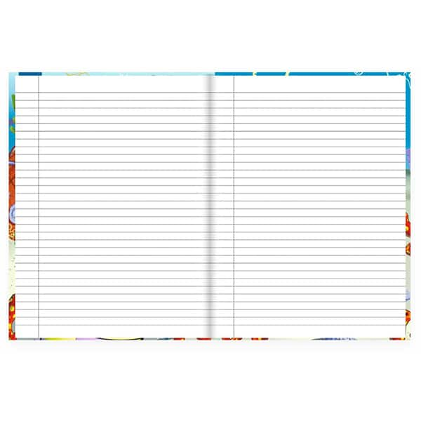 Caderno Univ.C.D. Costurado 80fls Bob Esponja 2526486 Spiral Bob PT 1 UN