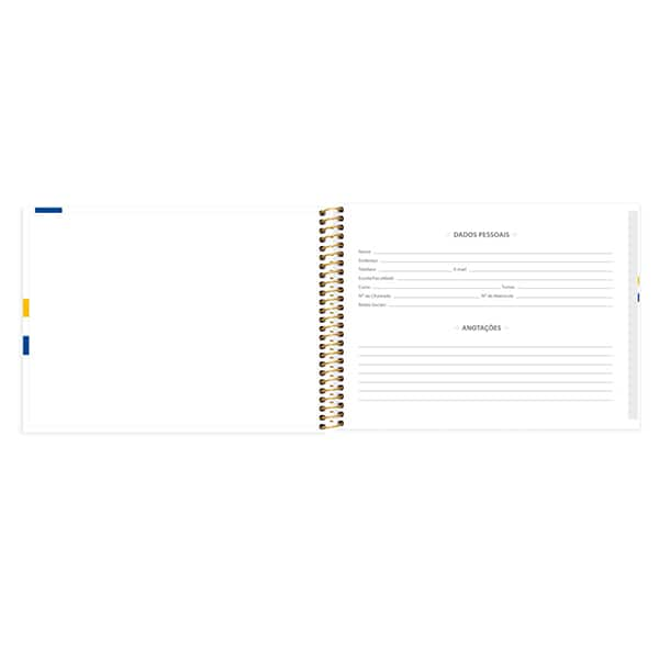 Caderno Cartografia e Desenho Capa Dura 48 Folhas, Real Madrid, 2526837, Spiral Rea - PT 1 UN