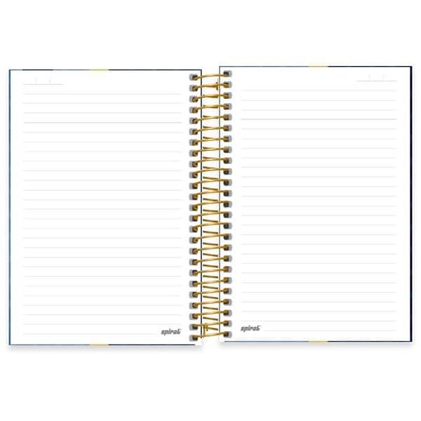 Caderno 1/4 espiral capa dura, 1 matéria, 80 folhas, Manchester City, 2527230, Spiral Mc - PT 1 UN