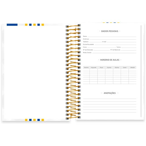 Caderno 1/4 espiral capa dura, 1 matéria, 80 folhas, Real Madrid, 2527254, Spiral Rea - PT 1 UN