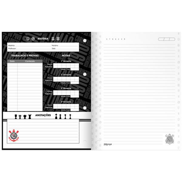 Caderno univ.1x1 80fls coladas wire. Corin 2641359 Spiral Sccp PT 1 UN