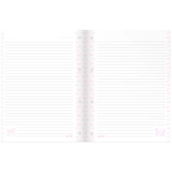Caderno univ.1x1 80fls coladas wire. Flutter 2641366 Spiral Flu PT 1 UN
