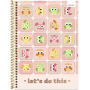 Caderno Universitário Capa Dura, 1 x 1, 80 Folhas, Corujinhas, 2637901, Spiral Cor - PT 1 UN Caderno Universitário Capa Dura, 1 x 1, 80 Folhas, Corujinhas, 2637901, Spiral Cor - PT 1 UN