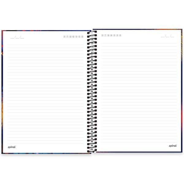 Caderno Universitário Capa Dura, 1 x 1, 80 Folhas, Liberdade de Expressão, 2637987, Spiral Lib - PT 1 UN