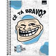 Caderno Universitário Capa Dura, 1 x 1, 80 Folhas, Meme Maniacs, 2638021, Spiral Mm - PT 1 UN Caderno Universitário Capa Dura, 1 x 1, 80 Folhas, Meme Maniacs, 2638021, Spiral Mm - PT 1 UN