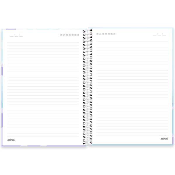 Caderno univ.capa dura 1x1 80fls Pop Pet 2638076 Spiral Pop PT 1 UN