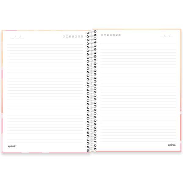 Caderno univ.capa dura 1x1 80fls Pop Pet 2638083 Spiral Pop PT 1 UN