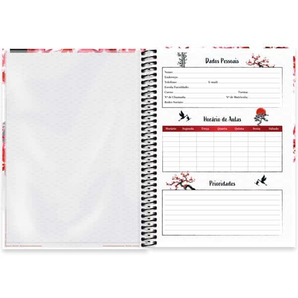 Caderno univ.capa dura 1x1 80fls Zen 2638137 Spiral Zen PT 1 UN