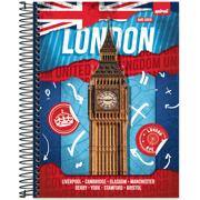 Caderno Universitário Capa Dura, 10 x 1, 160 Folhas, Hard Cover Londres, 2638212, Spiral Har - PT 1 UN Caderno Universitário Capa Dura, 10 x 1, 160 Folhas, Hard Cover Londres, 2638212, Spiral Har - PT 1 UN