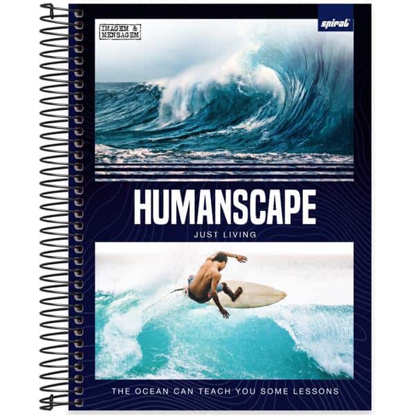 Caderno univ.capa dura 10x1 160fls Img&Mens 2638229 Spiral Ima PT 1 UN