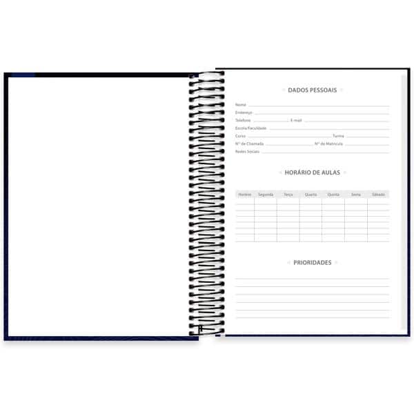 Caderno univ.capa dura 10x1 160fls Img&Mens 2638229 Spiral Ima PT 1 UN