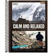 Caderno Universitário Capa Dura, 10 x 1, 160 Folhas, Imagem & Mensagem, Montanhas, 2638236, Spiral Ima - PT 1 UN Caderno Universitário Capa Dura, 10 x 1, 160 Folhas, Imagem & Mensagem, Montanhas, 2638236, Spiral Ima - PT 1 UN