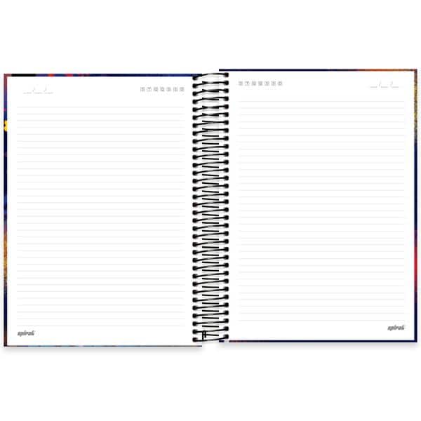 Caderno Universitário Capa Dura, 10 x 1, 160 Folhas, Liberdade de Expressão, Keep Smiling, 2638243, Spiral Lib - PT 1 UN