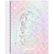 Caderno Universitário Capa Dura, 15 x 1, 240 Folhas, Flutter, 2638472, Spiral Flu - PT 1 UN