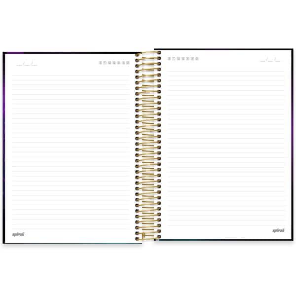 Caderno univ.capa dura 15x1 240fls Multiverso 2638519 Spiral Mlt PT 1 UN