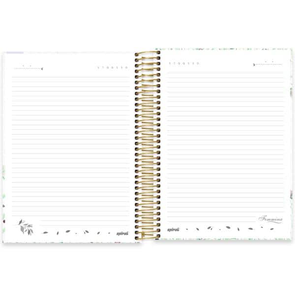 Caderno univ.capa dura 20x1 320fls Femmina 2638557 Spiral Fem PT 1 UN