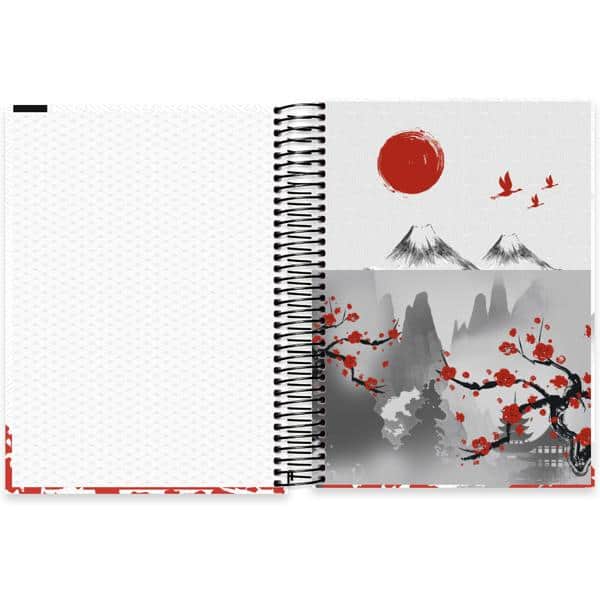 Caderno Universitário Capa Dura, 20 x 1, 320 Folhas, Zen, 2638618, Spiral Zen - PT 1 UN