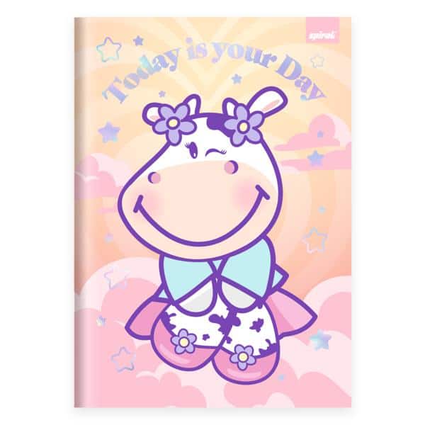Caderno Universitário Capa Dura, Costurado, 80 folhas, Pop Pet, 2638670, Spiral Pop - PT 1 UN