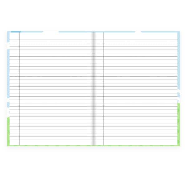 Caderno Universitário Capa Dura, Costurado, 80 folhas, Capivara, 2638687, Spiral Ten - PT 1 UN