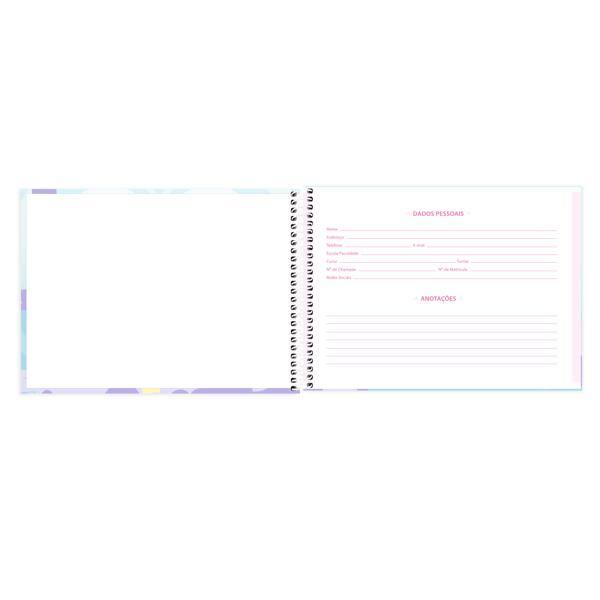 Caderno cartografia capa dura 48fl Pop Pet 2638731 Spiral Pop PT 1 UN