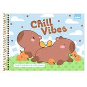 Caderno de cartografia e desenho, Capa dura, 80 folhas, Capivara, 2638816, Spiral Ten - PT 1 UN Caderno de cartografia e desenho, Capa dura, 80 folhas, Capivara, 2638816, Spiral Ten - PT 1 UN