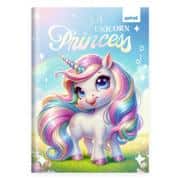 Caderno 1/4 , Capa dura, costurado, 80 folhas, Fantasy, Unicórnios, 2638854, Spiral Fan - PT 1 UN Caderno 1/4 , Capa dura, costurado, 80 folhas, Fantasy, Unicórnios, 2638854, Spiral Fan - PT 1 UN