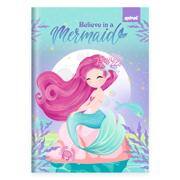 Caderno 1/4 , Capa dura, costurado, 80 folhas, Sereia, 2638892, Spiral Ten - PT 1 UN Caderno 1/4 , Capa dura, costurado, 80 folhas, Sereia, 2638892, Spiral Ten - PT 1 UN