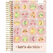 Caderno 1/4 , Capa dura, Espiral, 80 folhas, Corujinha, 2638908, Spiral Cor - PT 1 UN Caderno 1/4 , Capa dura, Espiral, 80 folhas, Corujinha, 2638908, Spiral Cor - PT 1 UN