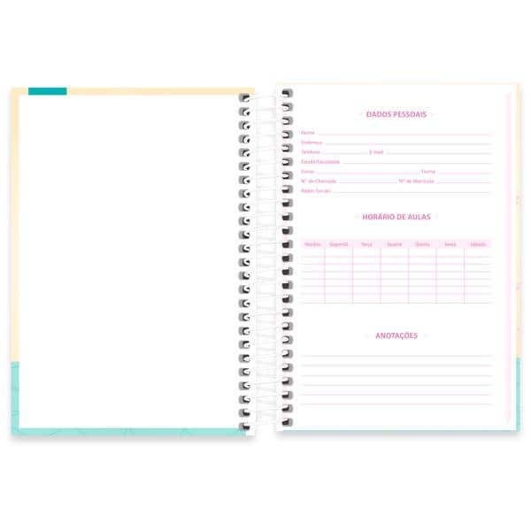 Caderno 1/4 Capa Dura, Espiral, 80 folhas, My Pet, 2638922, Spiral Pet - PT 1 UN
