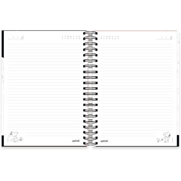 Caderno Universitário Capa Dura Premium, 10 x 1, 150 folhas, Snoopy, 2638434, Spiral Sno - PT 1 UN Caderno Universitário Capa Dura Premium, 10 x 1, 150 folhas, Snoopy, 2638434, Spiral Sno - PT 1 UN