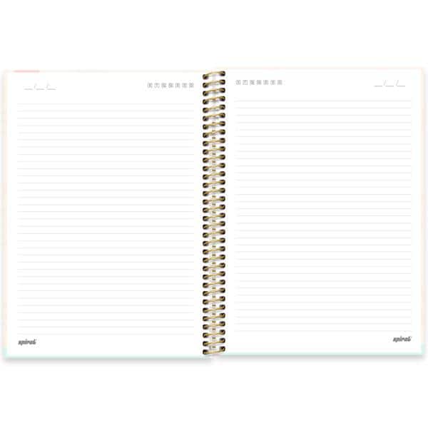 Caderno Universitário Capa Dura, 1 x 1, 80 Folhas, Capivara, 2644305, Spiral Ten - PT 1 UN