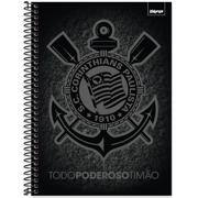 Caderno Universitário Capa Dura, 1 x 1, 80 folhas, Corinthians, 2639561, Spiral Sccp - PT 1 UN Caderno Universitário Capa Dura, 1 x 1, 80 folhas, Corinthians, 2639561, Spiral Sccp - PT 1 UN