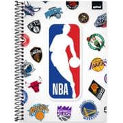 Caderno Universitário Capa Dura, 1 x 1, 80 Folhas, NBA, 2639721, Spiral Nba - PT 1 UN