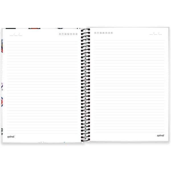 Caderno Universitário Capa Dura, 1 x 1, 80 Folhas, NBA, 2639721, Spiral Nba - PT 1 UN Caderno Universitário Capa Dura, 1 x 1, 80 Folhas, NBA, 2639721, Spiral Nba - PT 1 UN