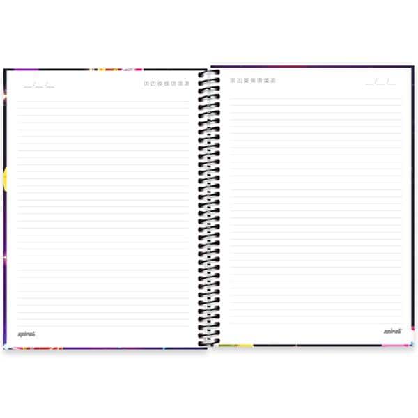Caderno Universitário Capa Dura, 1 x 1, 80 folhas, Rick & Morty, 2639783, Spiral Rem - PT 1 UN