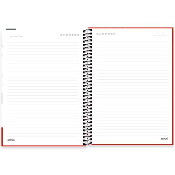 Caderno Universitário Capa Dura, 1 x 1, 80 Folhas, São Paulo FC, 2639806, Spiral SPFC - PT 1 UN Caderno Universitário Capa Dura, 1 x 1, 80 Folhas, São Paulo FC, 2639806, Spiral SPFC - PT 1 UN