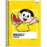 Caderno Universitário Capa Dura, 1 x 1, 80 folhas, Turma da Mônica, 2639868, Spiral Tdm - PT 1 UN