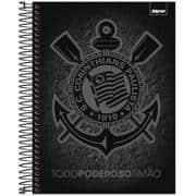 Caderno Universitário Capa Dura, 10 x 1, 160 folhas, Corinthians, 2639902, Spiral Sccp - PT 1 UN Caderno Universitário Capa Dura, 10 x 1, 160 folhas, Corinthians, 2639902, Spiral Sccp - PT 1 UN