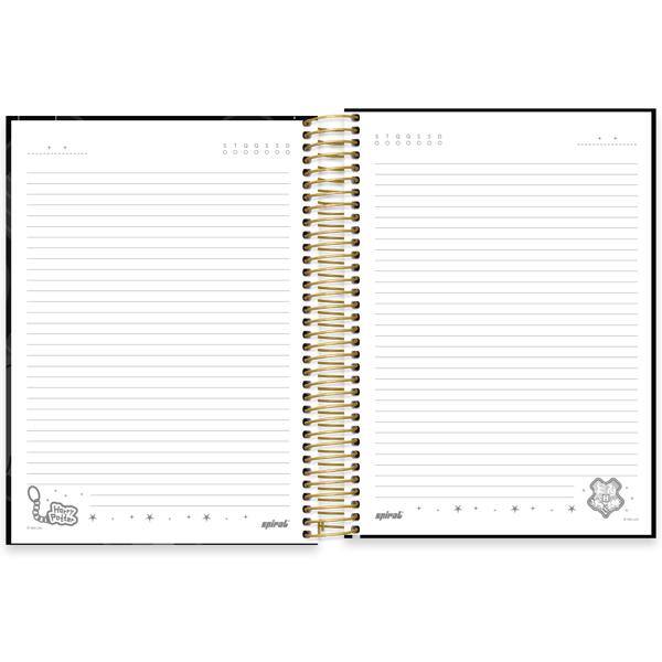 Caderno Universitário Capa Dura, 10 x 1, 160 folhas, Harry Potter Charms, 2639981, Spiral Hpc - PT 1 UN