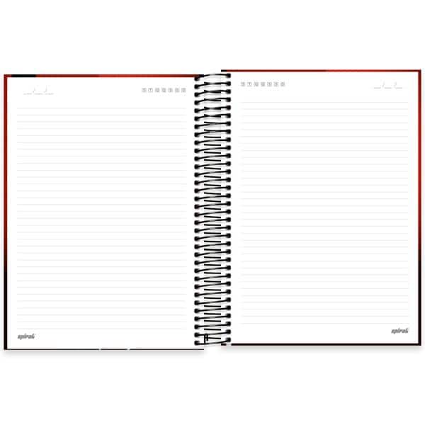 Caderno Universitário Capa Dura, 10 x 1, 160 folhas, Homem-Aranha, 2640024, Spiral Mha - PT 1 UN