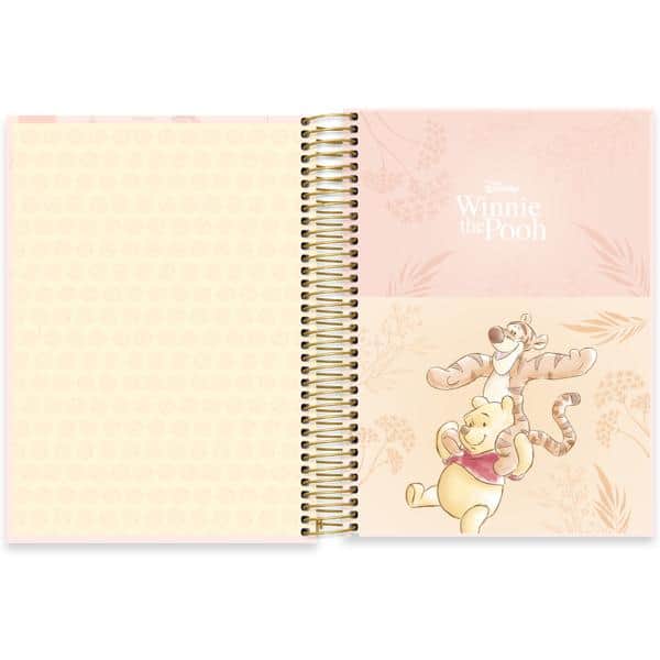 Caderno Universitário Capa Dura, 10 x 1, 160 folhas, Pooh, 2640109, Spiral Pooh - PT 1 UN Caderno Universitário Capa Dura, 10 x 1, 160 folhas, Pooh, 2640109, Spiral Pooh - PT 1 UN
