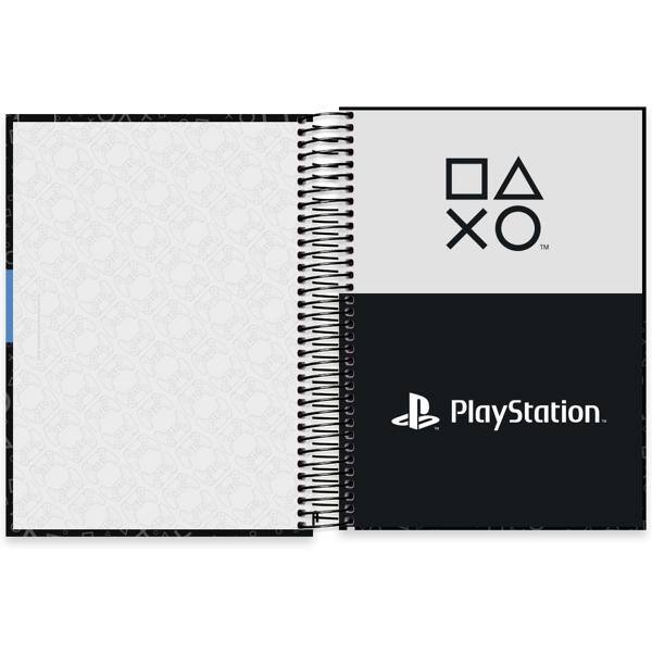 Universitário Capa Dura, 10 x 1, 160 Folhas, Playstation, 2640116, Spiral Ps - PT 1 UN Universitário Capa Dura, 10 x 1, 160 Folhas, Playstation, 2640116, Spiral Ps - PT 1 UN