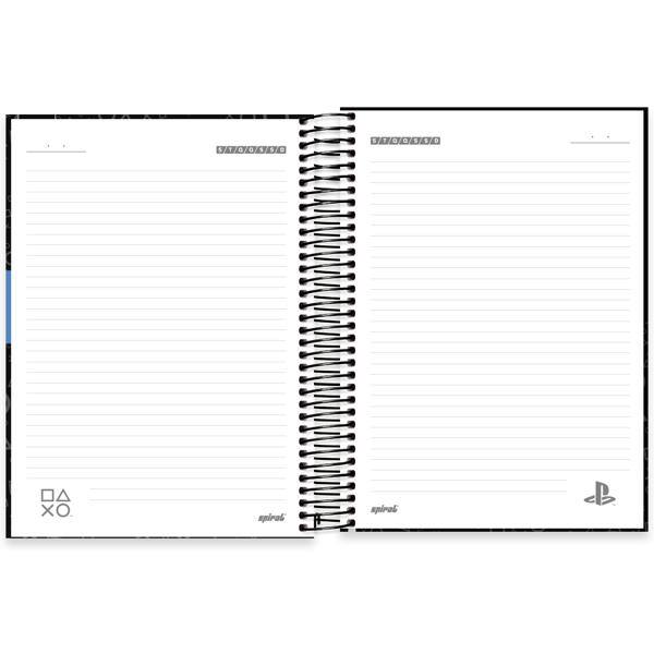 Universitário Capa Dura, 10 x 1, 160 Folhas, Playstation, 2640116, Spiral Ps - PT 1 UN Universitário Capa Dura, 10 x 1, 160 Folhas, Playstation, 2640116, Spiral Ps - PT 1 UN