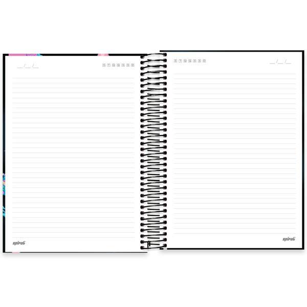 Caderno Universitário Capa Dura, 10 x 1, 160 folhas, Rick & Morty, 2644640, Spiral Rem - PT 1 UN