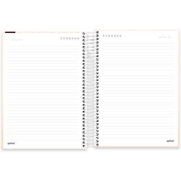 Caderno univ.capa dura 10x1 160fls Tsum Tsum 2640178 Spiral Tsum PT 1 UN