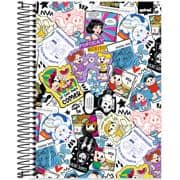 Universitário Capa Dura, 10 x 1, 160 Folhas, Turma da Mônica, 2640208, Spiral Tdm - PT 1 UN