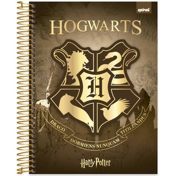 Caderno Universitário Capa Dura, 20 x 1, 320 Folhas, Harry Potter, 2640413, Spiral Hpt - PT 1 UN Caderno Universitário Capa Dura, 20 x 1, 320 Folhas, Harry Potter, 2640413, Spiral Hpt - PT 1 UN
