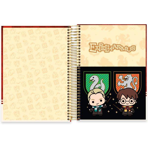 Caderno universitário Capa dura 20 x 1, 320 folhas, Harry Potter Charms, 2644664, Spiral Hpc - PT 1 UN