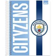 Caderno Universitário Capa Dura, 20 x 1, 320 Folhas, Manchester City, 2640420, Spiral Mc - PT 1 UN Caderno Universitário Capa Dura, 20 x 1, 320 Folhas, Manchester City, 2640420, Spiral Mc - PT 1 UN